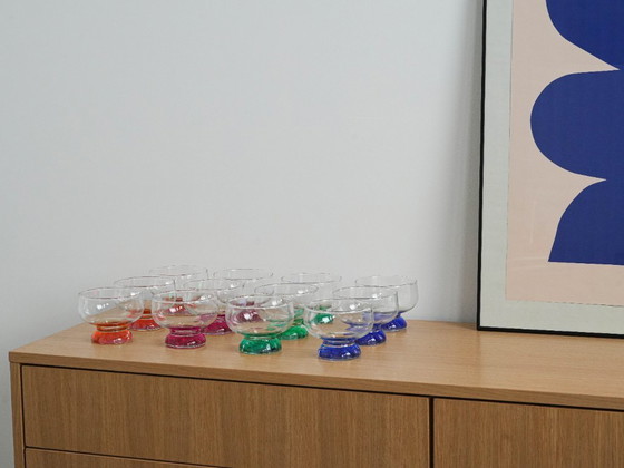 Image 1 of Set of dessert bowls, Italian design, 1970s, made in Italy