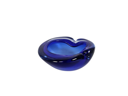 Murano - Sommerso - Flavio Poli  -  transparant  - blauw  - 60's