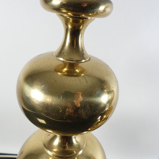 Image 1 of Vintage Bubble Lamps table lamps, brass, Bankamp, ​​1970s, Space Ag