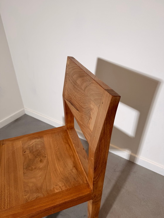Image 1 of Set mit 6 Esszimmerstühlen aus massivem Teakholz
