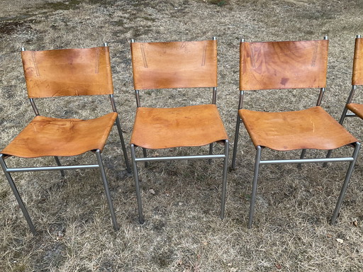 6 x Martin Visser Spectrum stoelen