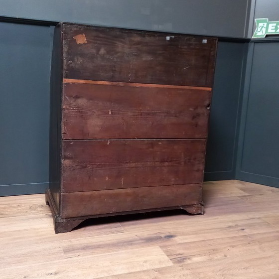 Image 1 of 18th-century English drop-front secretary