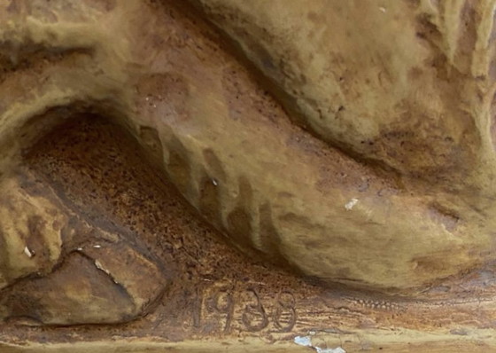 Image 1 of Antoine Bourdelle, Bassorilievo in gesso, 1908, Musica, Artista francese.