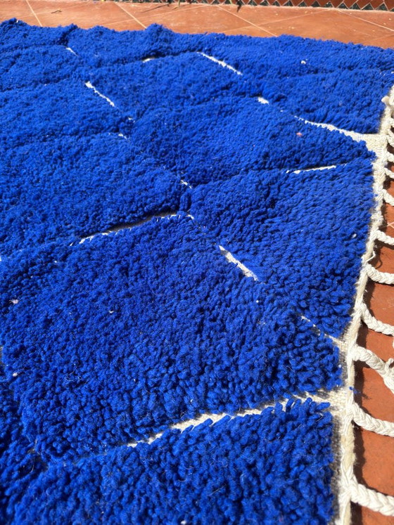 Tappeto Berbero Blu in Lana 220/300cm – Tappeti, Wool (photo 4 of 8)
