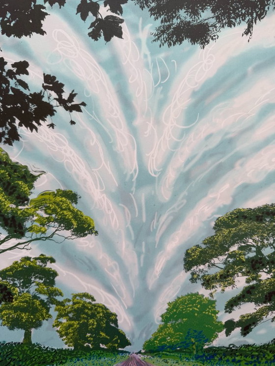 David Hockney (1937-2026), Ciel d'été, 2008, © David Hockney, Imprimé au Royaume-Uni – Tirages d'art, Paper (photo 10 of 11)