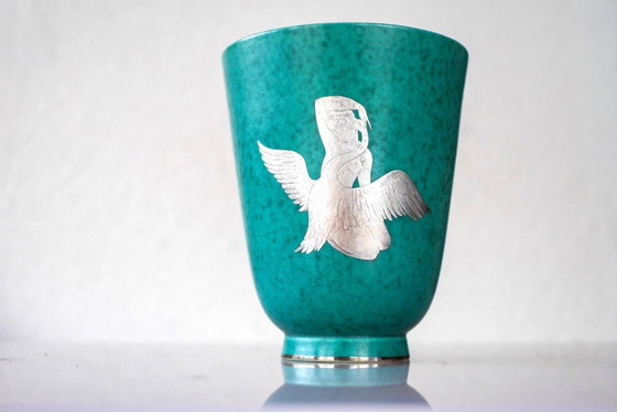 Image 1 of Argenta vase by Wilhelm Kåge for Gustavsberg, 1930s