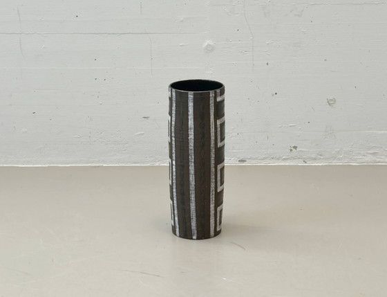 Image 1 of Mid-Century Cylinder Vase – West Germany, 1960s