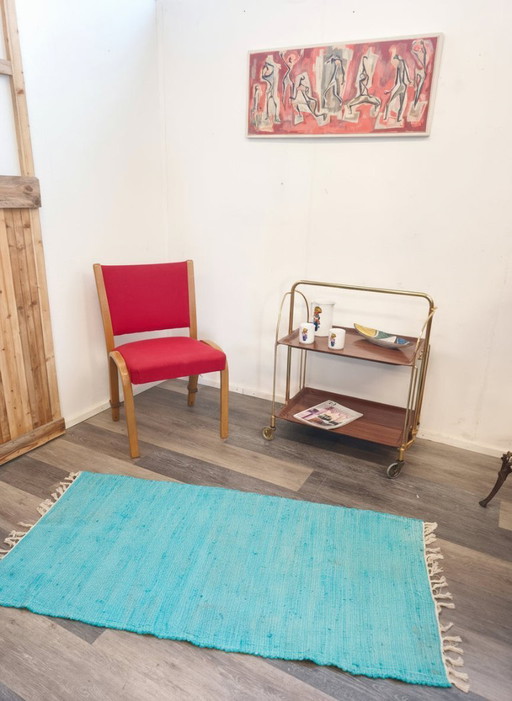 Années 1960, table à manger, chariot de service, fabricant Gerlinol