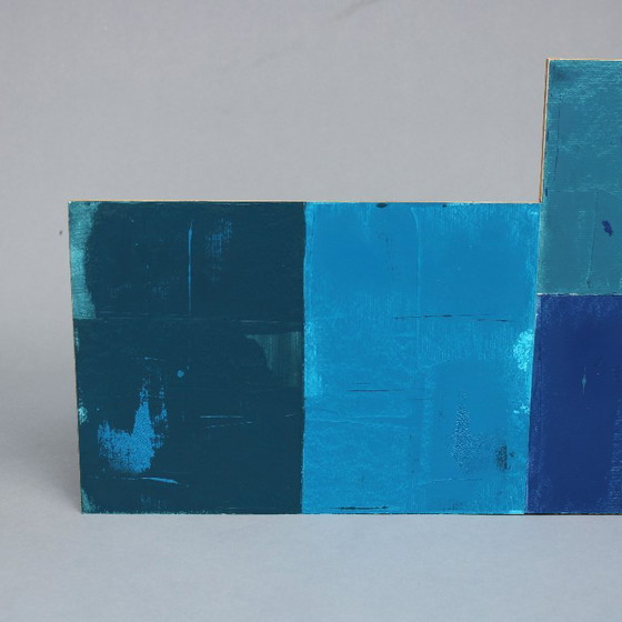 Image 1 of Maria van Elk (1943) - Marouflé, oil on oil paper - 1998 - Signed