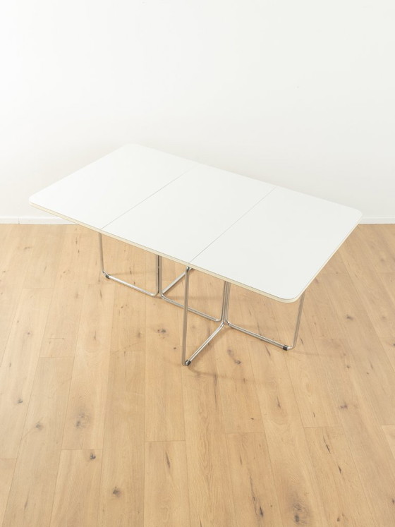 1970s Folding Table, Christian Taube, Läsko – Dining tables, Metal, Chrome (photo 7 of 18)