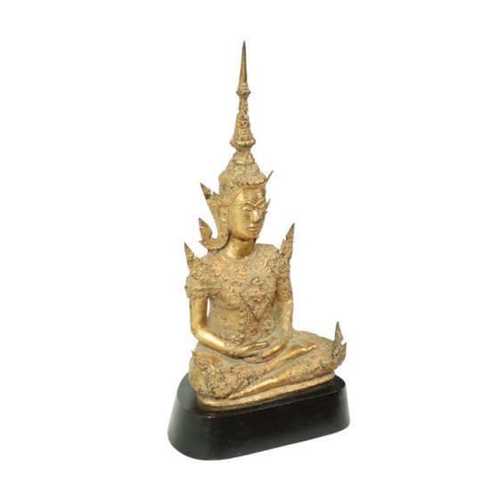 Image 1 of Buda de bronce dorado