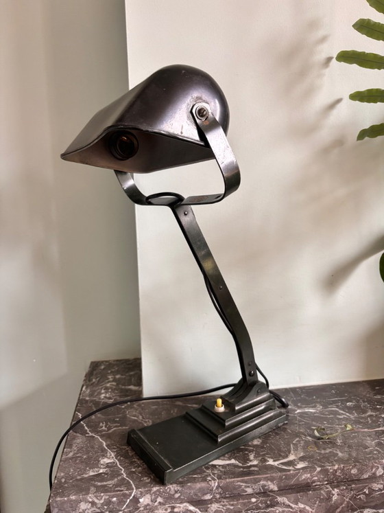 Erpé vintage bureaulamp – Bureaulampen, Metal (photo 5 of 5)