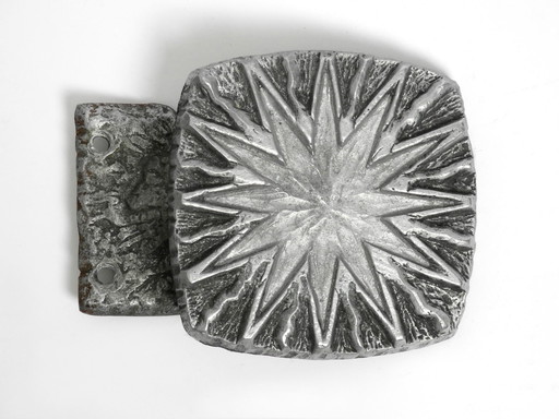 1960 Pop Art Sunburst ontwerp gegoten aluminium deurklink