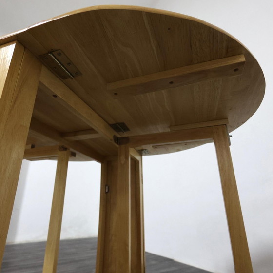 Image 1 of Set Tavolo E Sedie Richiudibile Design Scandinavo Anni 80 Modernariato