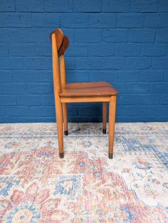 Image 1 of 4x Vintage Danish chairs, 1960s