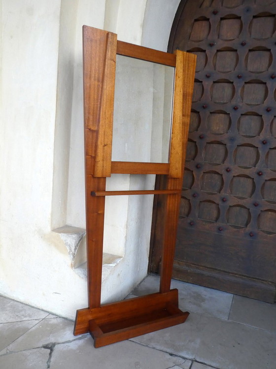 Armoire en Acajou avec Miroir, 1950 (photo 3 of 10)