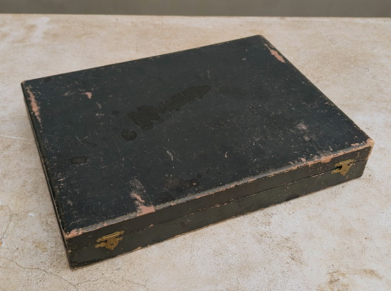 Image 1 of Verzilverde Art Deco bestekset