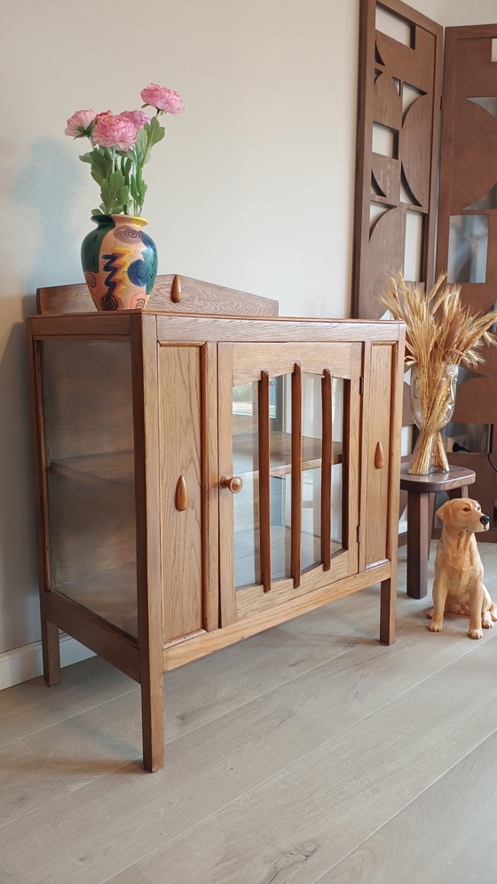 Image 1 of Vetrina vintage Art Déco della scuola di Amsterdam