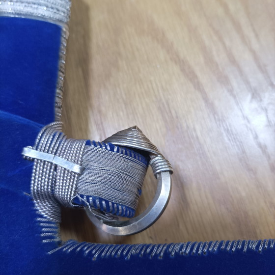 Image 1 of Authentic Artisan Silver Dagger – Handcrafted Masterpiece, 777g