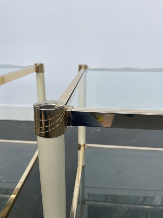 Image 1 of Set di tavolini in stile Regency, anni '70, Francia.