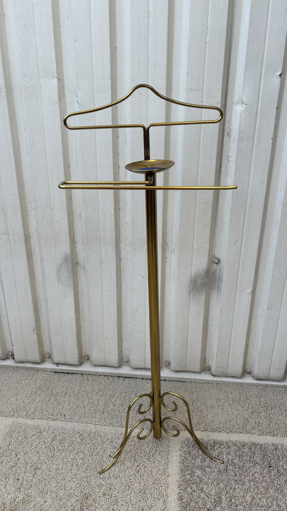 Image 1 of Vintage koperen dressboy Italiaans design jaren 60