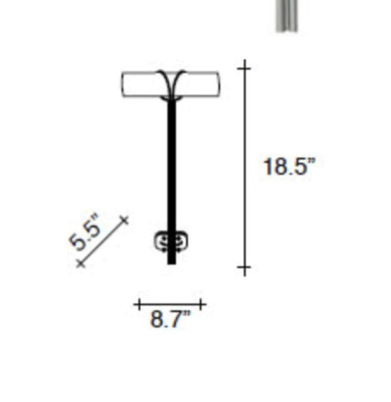 Image 1 of Lampada da parete Terzani Alaya