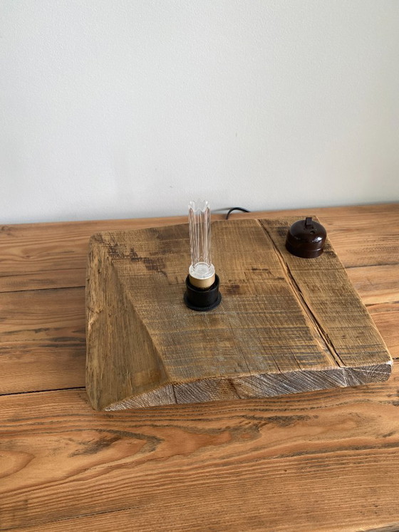 Image 1 of Table lamp, block lamp