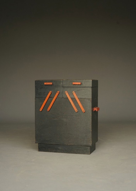 Image 1 of Nähkästchen im Art-déco-Stil der 1930er Jahre