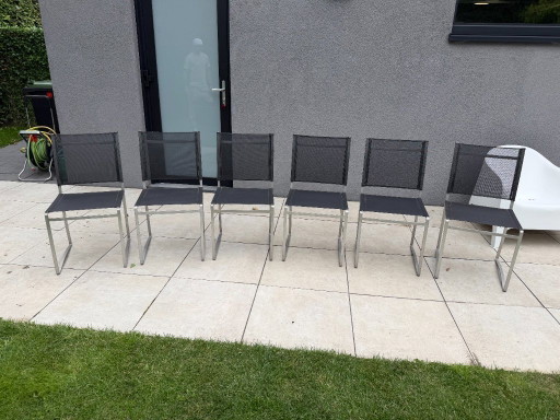 6 stuks tuinstoelen