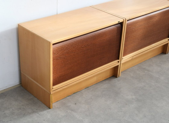 Image 1 of 3x vintage Swedish filing cabinets