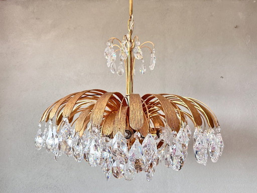Lustre vintage XL Palwa doré