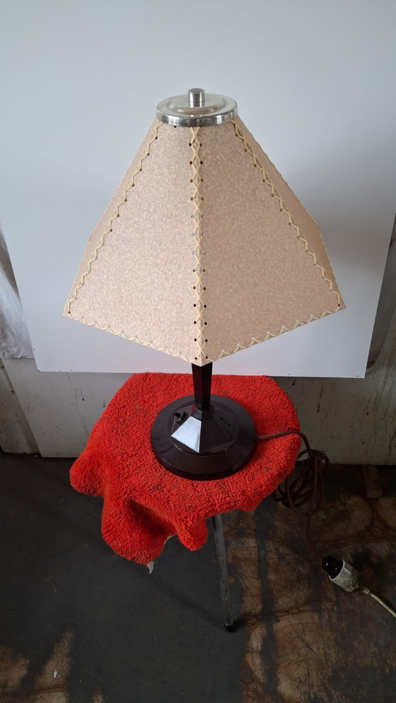 Image 1 of Cubist Bakelite Table Lamp