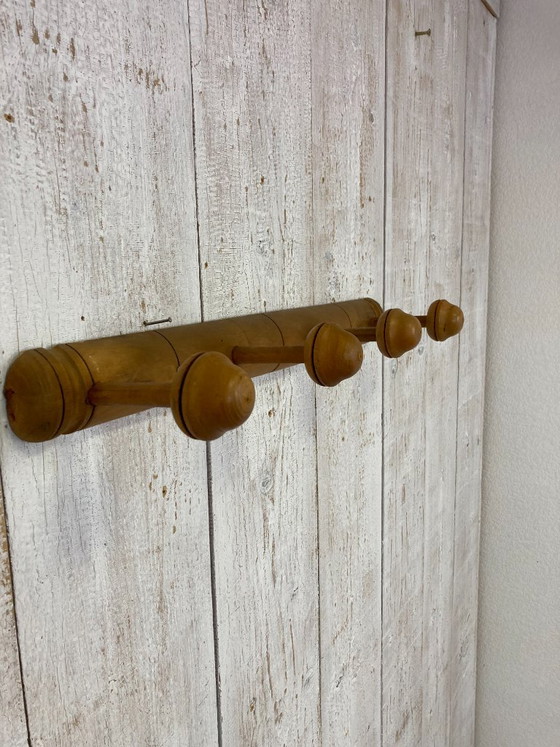 Perchero de Bistró, Madera, Marrón (foto 3 de 9)