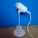 Paire de lampes de table vintage Massive de style futuriste