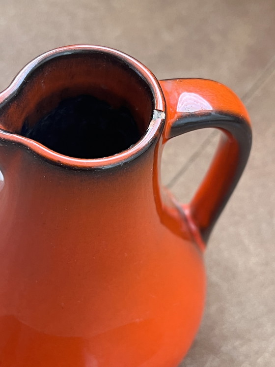 Image 1 of Brocca in ceramica di metà secolo BÜCKEBURG n. 71, ceramica della Germania occidentale