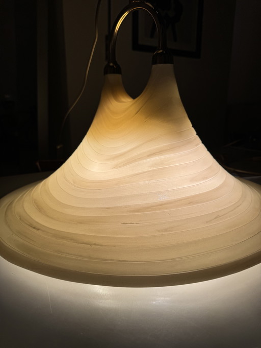 Große Mid-Century Hängeleuchte von Cristtallux Deutschland