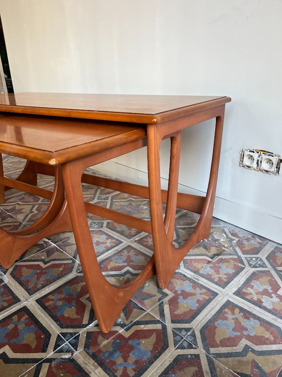 Image 1 of G-Plan nesting tables