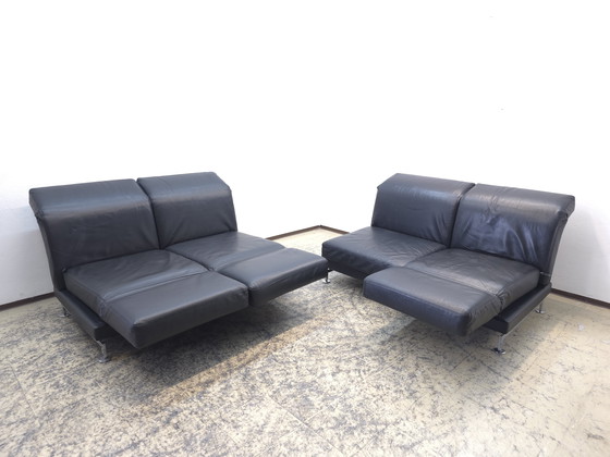 Image 1 of Brühl Moule conjunto sofá de diseño sofá de cuero sofá función relax sofá