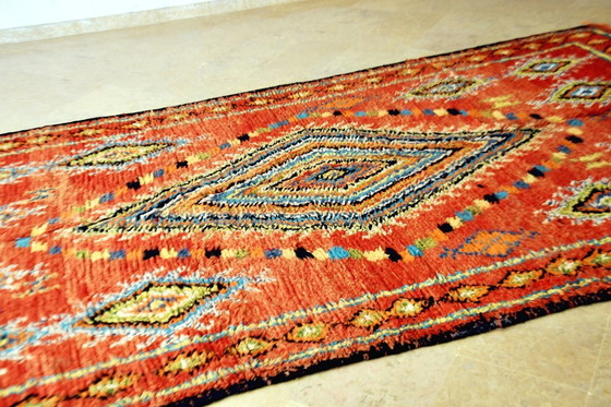Image 1 of Tapis marocain Boujaad Vintage 352 x 185 cm