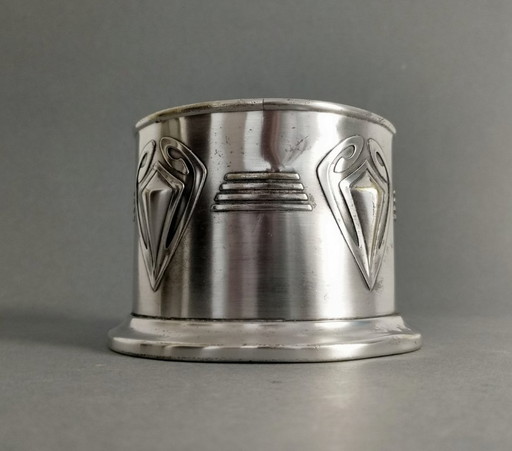 Porte-verre/porteur de vin WMF jugendstil modèle "no. 132" d'Albin Müller, 1905 Allemagne