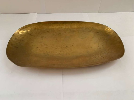 Image 1 of Ciotola/Vassoio Art Deco Modello Mod. 29 Karl Bayer Arts and Crafts Monaco Art Nouveau Ottone