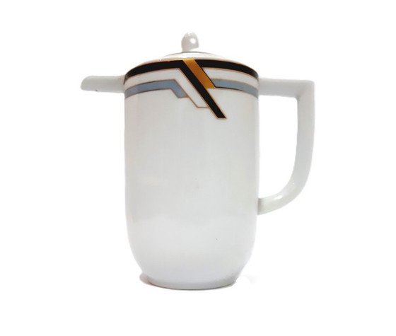 Image 1 of Pichet vintage en porcelaine avec couvercle « Le Perle »