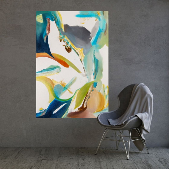 Image 1 of Acrylic painting #wata 150x100cm