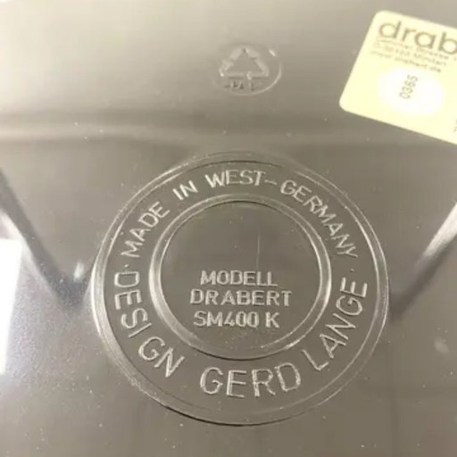 Retro stoel Drabert SM400K, West-Duitsland, jaren 80, set van 4