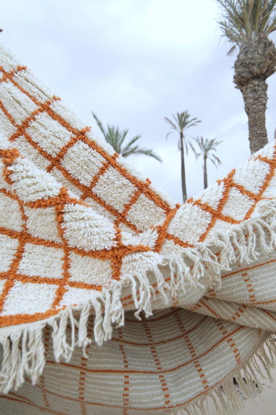 Image 1 of Alfombra Beni Ourain abstracta 3X2 m