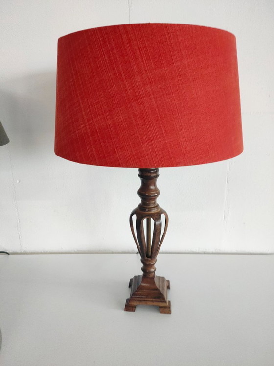 Set of 2 Luxury (Neo) Classic Victorian Revival Column Lamps with Openwork Cage Effect – Warm Bronze/Metal (photo 16 of 16)
