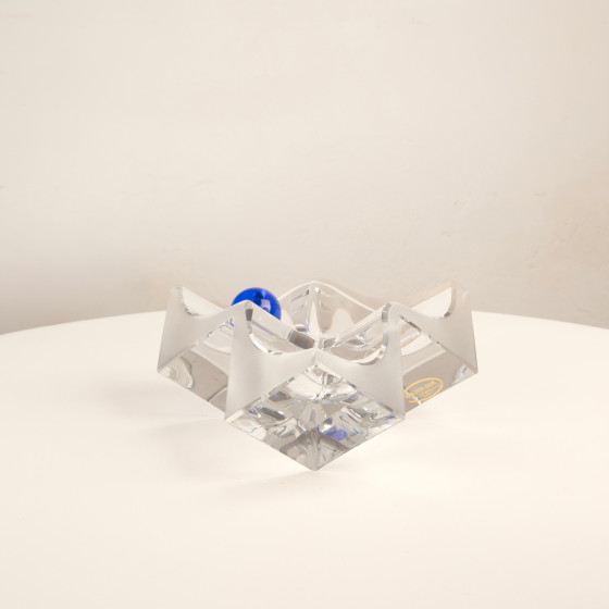 Skulpturaler Roc Vide-poche von Daum France, 1980 – Tischdekoration, Crystal (photo 11 of 26)