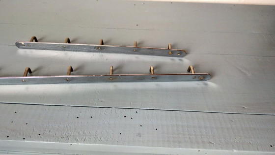 Two Chromed Dish Towel Holders – Coat racks, Metal (photo 5 of 5)