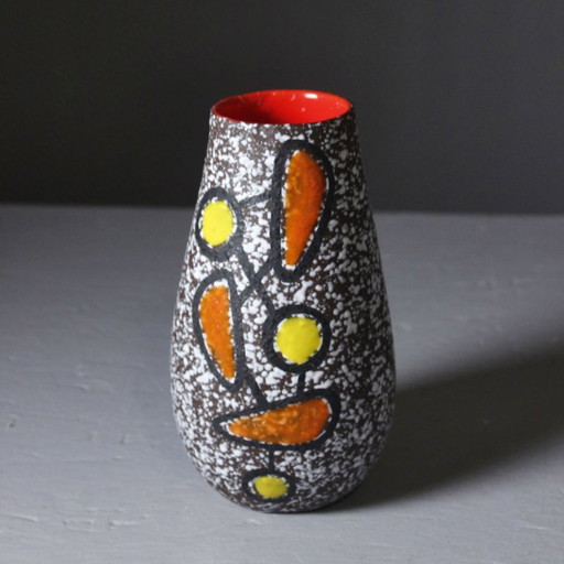 Dominique Marino Dit Le Vaucour À Vallauris - Geometric Abstraction Vase 1950s – vazen, Ceramic