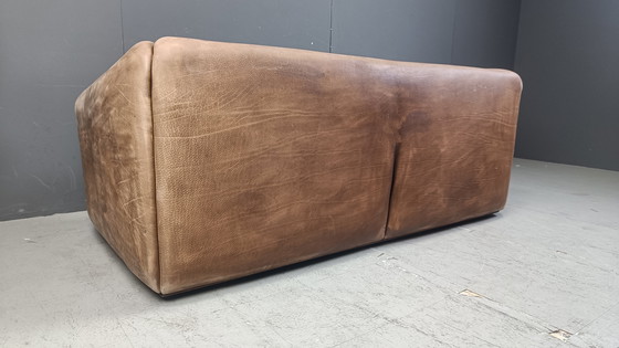 Image 1 of Gorgeous Brown Leather DS47 Sofa from De Sede